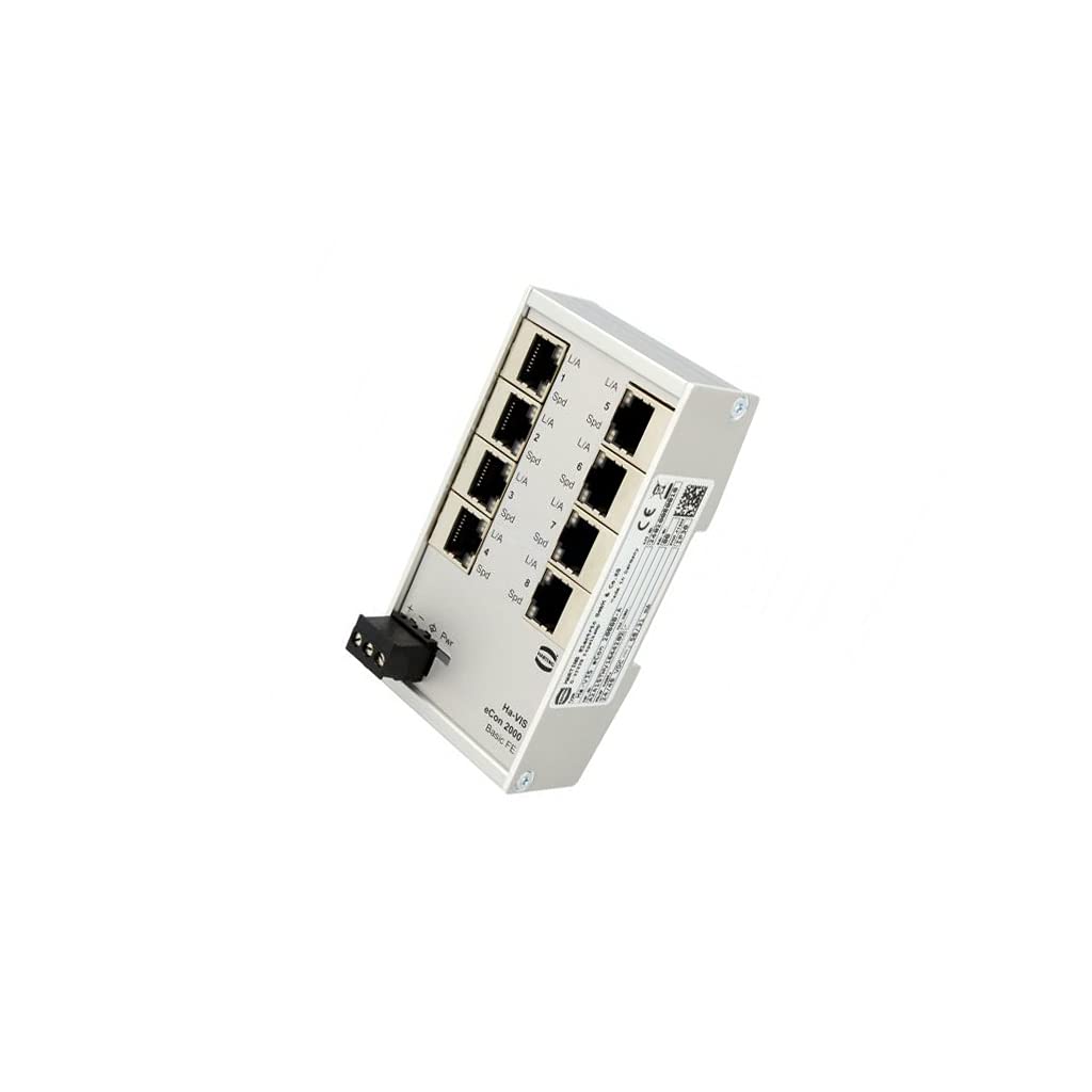 24020080010 Module industriel: switch Ethernet ingérable 9-60VDC RJ45 HARTING