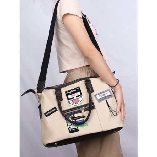 Kawaii Single Shoulder Crossbody Bag Large Capacity Y2k Aesthetic Cute Crossbody Bag Lightweight Totebag2