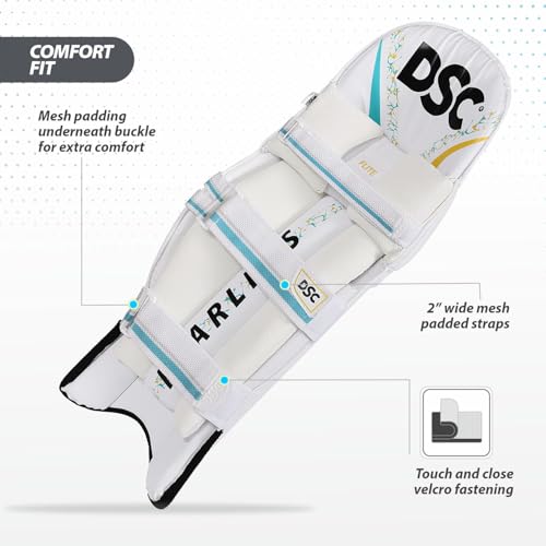 Image of DSC Flite Cricket Batting Legguard for Mens, Size - Mens, Left Hand