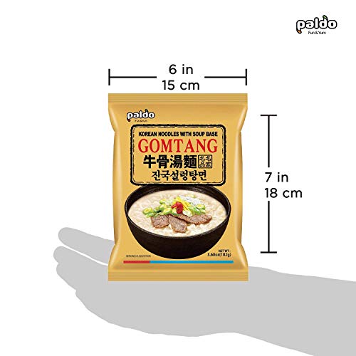 PALDO FUN & YUM Gomtang Ramen 20-Pack, 4.05 ounce (pack of 20) - Image 8