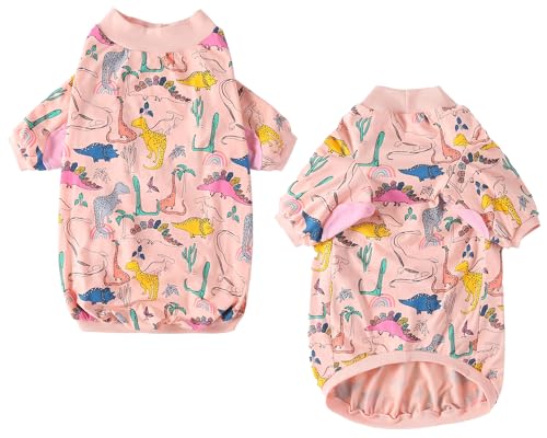 Dog-T-Shirts-Colorful-Dinosaur-Pattern-Dog-Clothes-for-Large-Medium-Small-Dogs-Breathable-Stretchy-Cotton-Clothes-Dog-PajamasLargeColorful-Dinosaur - Cucciolini Doodles   Dog-T-Shirts-Colorful-Dinosaur-Pattern-Dog-Clothes-for-Large-Medium-Small-Dogs-Breathable-Stretchy-Cotton-Clothes-Dog-PajamasLargeColorful-Dinosaur