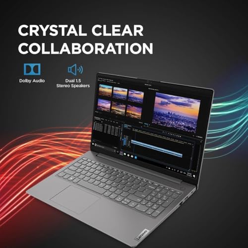 Image of Lenovo Laptop V15 for Business, Home, Student (15.6 inch FHD Anti-Glare, Intel i7-1255U, 16GB RAM, 512GB SSD), Numeric Keypad, Webcam w /Shutter, Type-C, RJ-45, Wi-Fi, Win 11 Pro (Renewed)