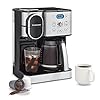 Cuisinart Coffee Maker, 12-Cup Glass Carafe, Automatic Hot & Iced Coffee Maker, Single Server Brewer, Stainless Steel, SS-16