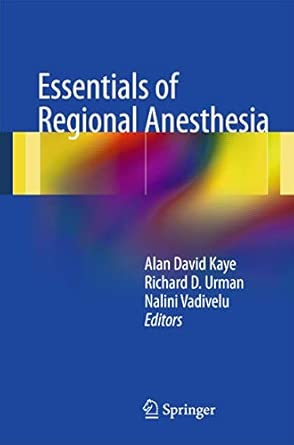 Essentials of Regional Anesthesia 2012th Edition-Wow! eBook