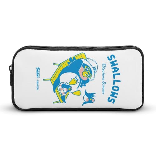 東京ヤクルトスワローズ文具ケース ペンケース 収納グッズ 筆箱 ペンバッグ 筆入れ 多機能 学用品収納 大容量軽量 伸縮性が良く、繰り返し使用可能 傷防止 防汚 掃除が簡単 いろいろな文房具を収納 オフィス小物 コスメバッグとして 男女兼用 携帯便利