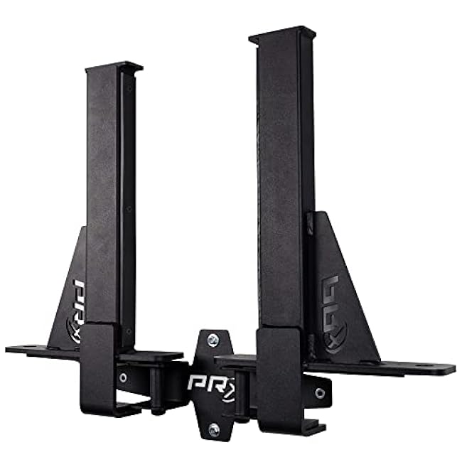 PRx Performance Squat Rack Spotter Arm Pairs Fits Profile PRO 3x3 with 1 or 5/8 Holes in Upright Squat Racks