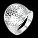 Elegant 925 Sterling Silver Fashion Charms Engagement Wedding Ring Size 8.5 Affordable Matching Rings Elegant Accessories Daily Wear Jewelry Sleek Minimalist Designs