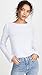 Vince Women's Off Gauge Cashmere Boat Neck Sweater, Heather Powder Blue, X-Small