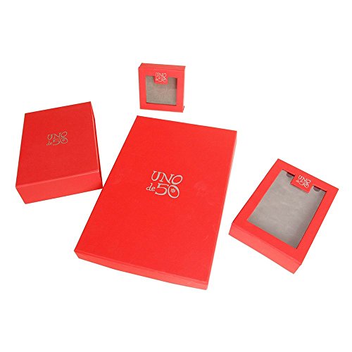 UNOde50 18K gold-plated OHMMM.. Open Hoop Earrings2