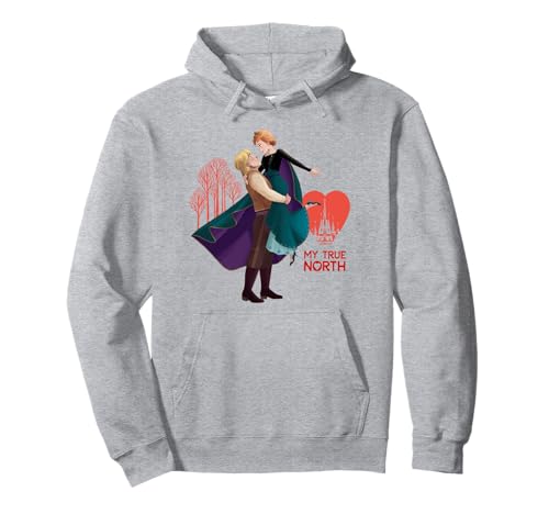 Photo de Disney Frozen Valentine's Day Kristoff & Anna, My True North Sweat à Capuche