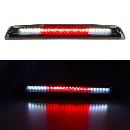 LED 3rd Brake Light Cargo Lamp High Mount Brake Light Fit for Nissan Titan (2004-2015), for Nissan Frontier (2005-2016), for 26590-EA800 (Chrome Housing Smoke Lens)