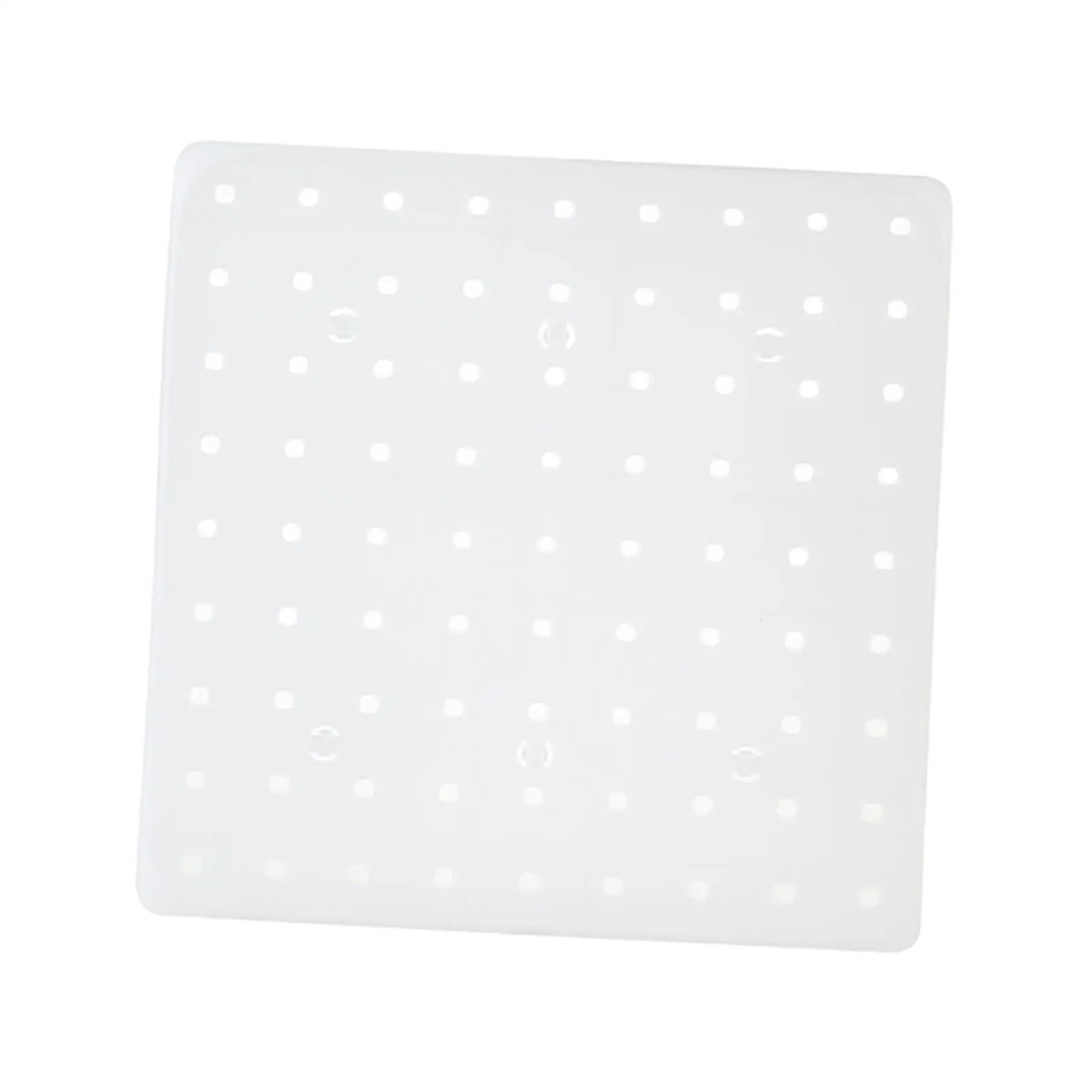 RUWLFE Wall Pegboard DIY Easy Installation Hole Board Panel for Garage for Wall Organizer(White)
