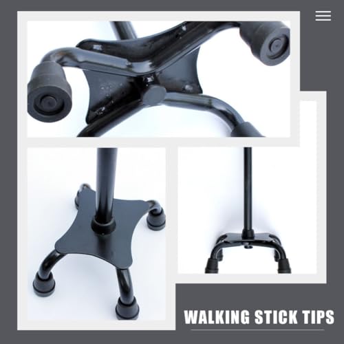 Protector de bastón de trekking ADOCARN de aluminio fácil de montar sin herramientas 4