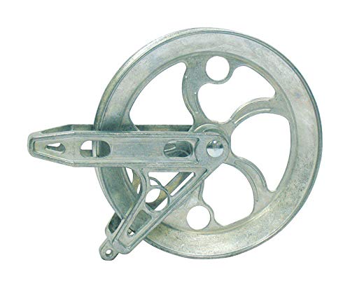 Ben-Mor Cables Inc. Srebrne metalowe koło pasowe do bielizny (90289)