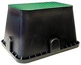 tapa arqueta fundicion 40x40 precio Altura 30 cm Aqua Control C1903 - Arqueta rectangular premium para nido de electroválvulas. Medidas 40x30x27cm