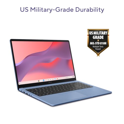 Image of ASUS Chromebook CM1505 (2026), Smartchoice, MediaTek Kompanio 540 Processor, 4GB RAM, 64GB SSD, FHD, 15.6 inch(39.6 cm), 60Hz, Chrome OS, Fabric Blue, 1.49 Kg, CM1505CM4A-S70080, Thin & Light Laptop