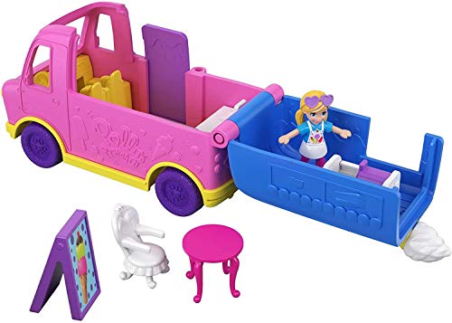 Mattel Polly Pocket Pollyville Ice Cream Truck