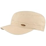 fiebig Army-Cap | Schirmmütze | Kuba-Kappe im Military-Stil – aus 100% Baumwolle mit UV Schutz 50 – Größenverstellbarer Klettverschluss – Hautfreundlich & Bequem