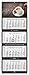 Produktbild 4-Monats-Wandkalender 2025 Großformat 33 x 90 cm mit attraktivem Kochen -Bildmotiv Geiger-Office (COFFEE 1)