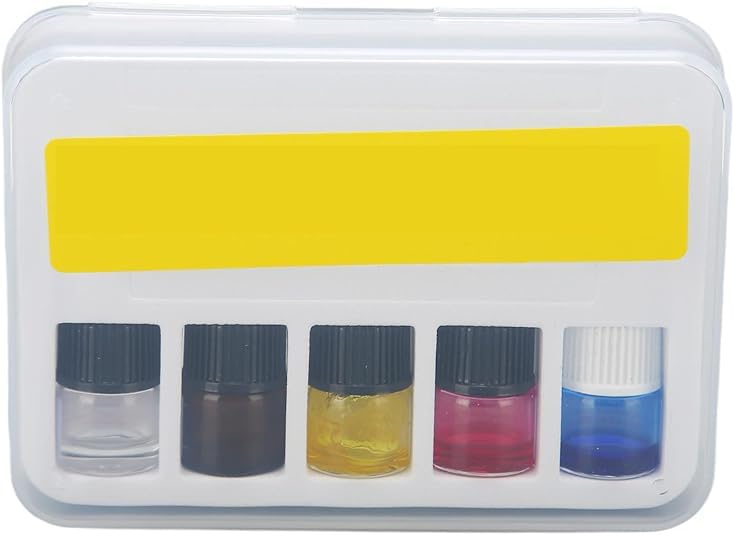 5 Pcs Watch Repair Lubricating Oil Kit, Synthetic Lubricant Set for Watchmaker Workers and Movement Maintaining, Smooth Repair Tool Accessories for Wristwatches - Amazon product rated Grade F
