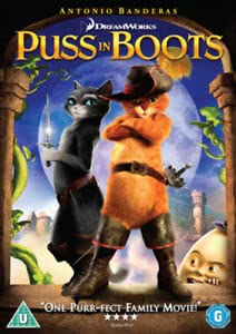 Película El Gato con Botas en DVD Edición Importación del Reino Unido e Italia