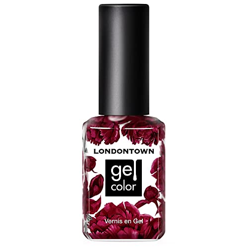 LONDONTOWN UV/LED Gel Nail Polish, Glossy Deep Purple, Bell in Time, 0.4 Fl Oz, Long Lasting, Chip Resistant High Shine Color