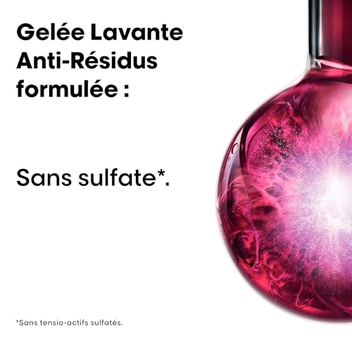 L'Oréal Professionnel, Gelée Lavante, Cheveux Bouclés / Frisés / Crépus, Shampoing Sans Sulfate & Sans Silicone, Elimine Impuretés & Résidus, Hydrate sans Alourdir, 300 ml