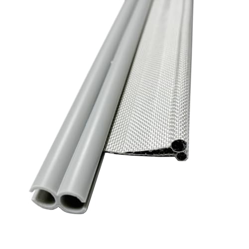 Markisen Doppelkeder Adapter Set mit Kederschiene, 3 Meter 6 mm & 6 mm & 4 mm Zeltkeder mit 6 Stück 50 cm „8“ Markisenkanälen, universell für T4, T5, T6, Wohnmobil/Wohnwagen