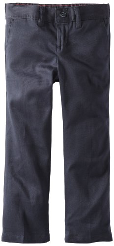 Dickies Little Girls' Uniform Stretch Straight Leg Pant, Dark Navy, 4 Dickies Little Girls' Uniform Stretch Straight Leg Pant, Dark Navy, 4