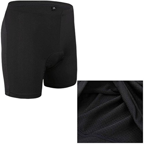 Shorts deportivos para ciclismo con asiento de gel miniatura 2