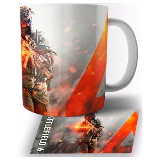 Battlefield 6 B Keramik Becher 325ml Tasse Mug