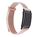 Yoidesu Nylon Clock Band, Fit Secure Stylish Watch Sport Band for Fitness Tracker (Pink)