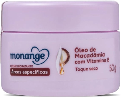 Coty Creme Hidratante Para Áreas Específicas Monange Óleo De Macadâmia Com Vitamina E 50G