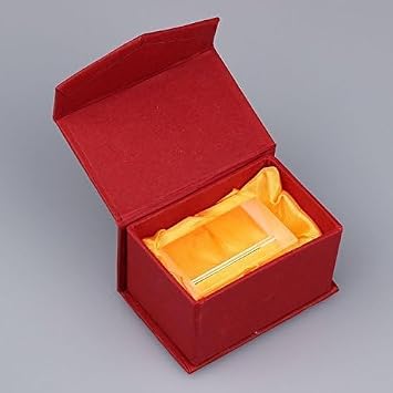Optical Crystal Glass Triangular Prism for Light Spectrum, 5cm