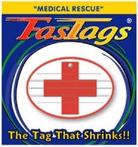 FasTags Pet Tags - Medical Rescue