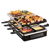 Russell Hobbs Raclette Grill, 8 Personen, Naturstein & Wendeplatte – Ansicht 2