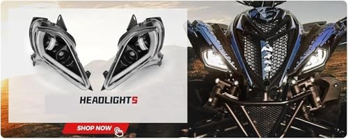 Phare de moto E24 pour VTT Raptor 700R et Wolverine