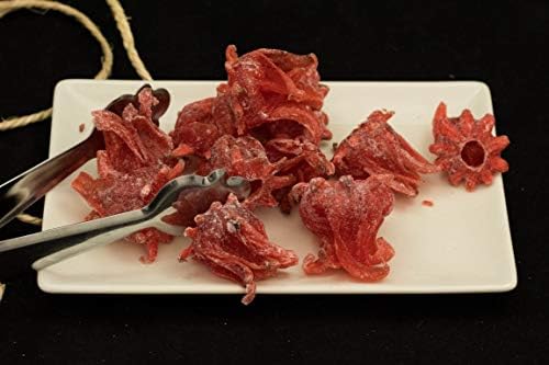 Hibiscus Flower Bulk Dried Fruit 100g - Natural Ingredient for Infusions and Desserts