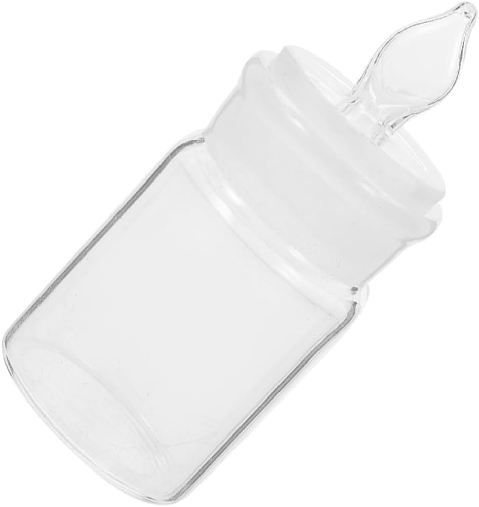Garneck Glass Laboratory Weighing Bottle Lightweight Precision Sample Container for Scientific Experiments and Accurate Measurement in Lab Settings