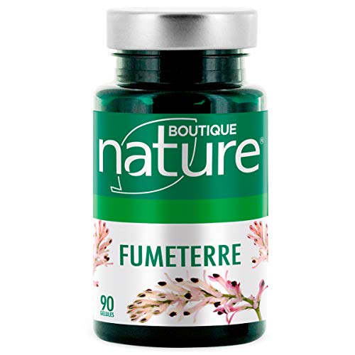 Boutique Nature - Complément Alimentaire - Fumeterre - 90 Gélules Végétales - Contribue au maintien de votre foie en bonne santé Cover