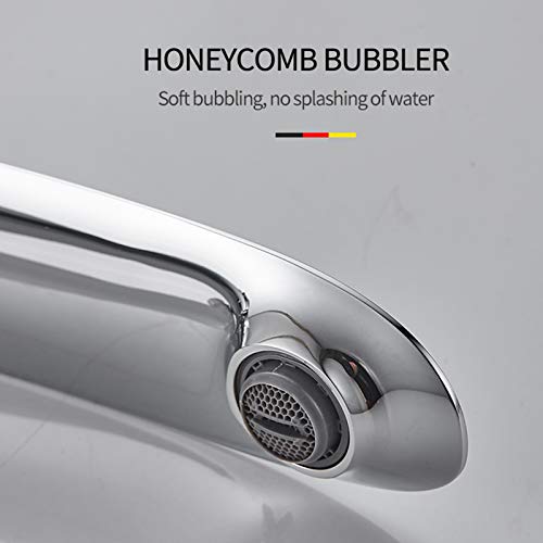 Robinet de lavabo cascade design pour une salle de bain moderne et relaxante - 5