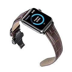 Brown-Black Deployment Buckle