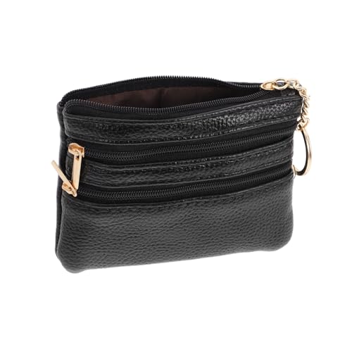 Small Wallet for Women Zipper Pouch Coin Purse Key Holder Minimalist Style for Everyday Use
