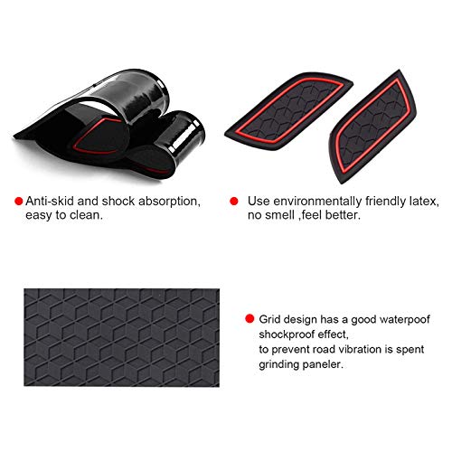 SHAOHAO - Tappetini in gomma antiscivolo, per