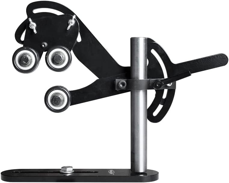 NAGU Reposo constante del torno de madera para carpintería, eje del marco del centro del torno del estabilizador del torno