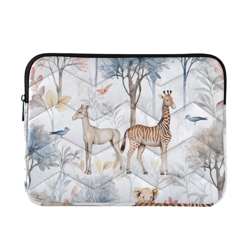 Funda para portátil 13-14 pulgadas impermeable con diseño de animales