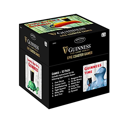 Guinness Coaster Games pour animer vos apéritifs et moments de détente entre amis