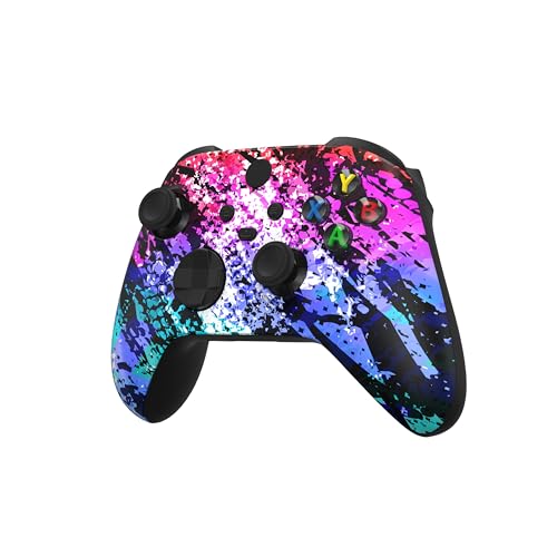 Image of Custom Controllerzz Wireless Controller for Microsoft Xbox Series X /S & Xbox One - Custom Soft Touch Feel - Custom Series X /S Controller (X /S Digital Mirage)