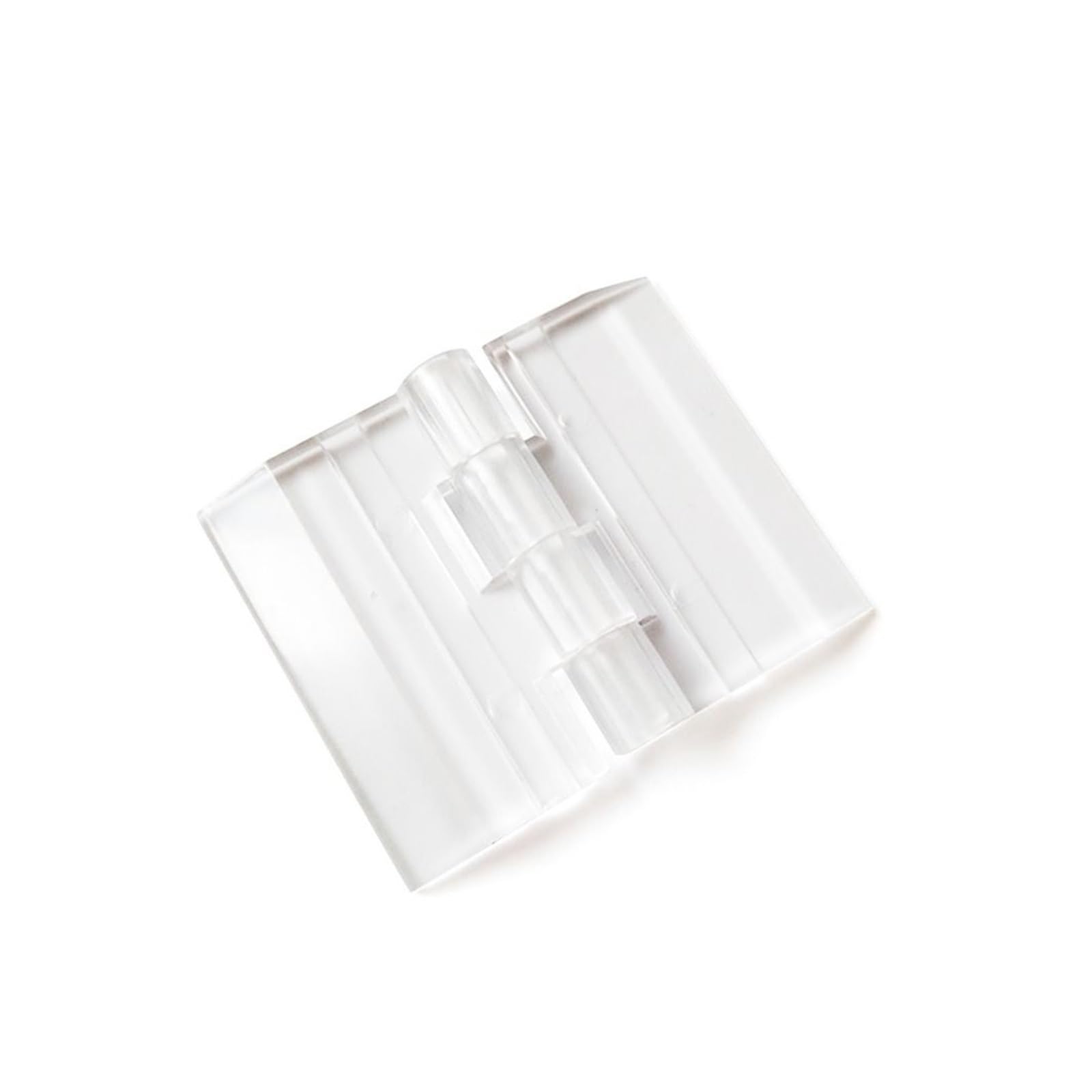 Charnière acrylique transparente pour créer des boîtes de rangement et petits meubles