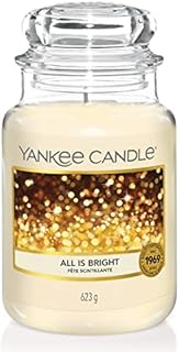 Yankee Candle Scented Candle | All is Bright Large Jar Candle | Long Burning Candles: up to 150 Hours | Perfect Gifts for Women